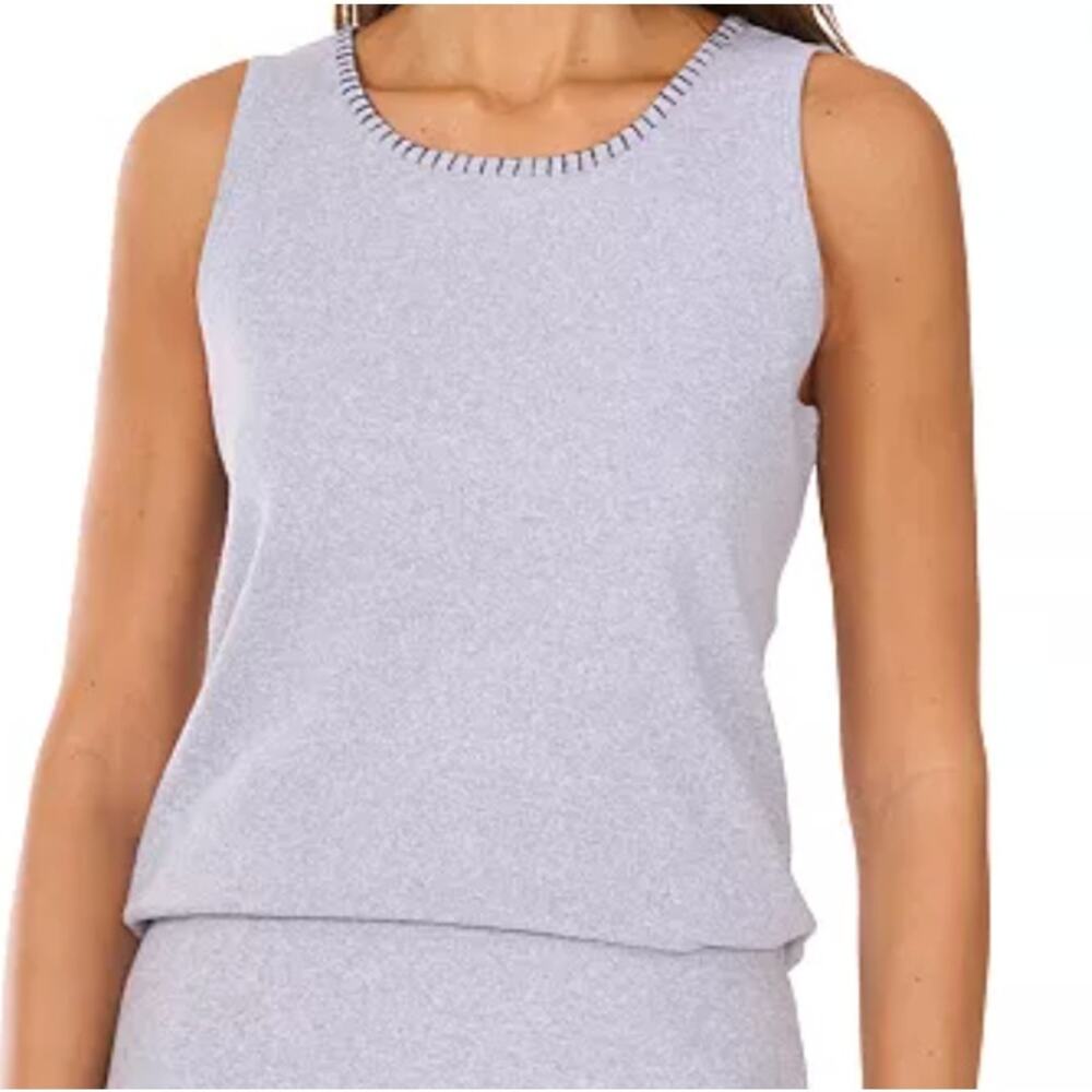 Vince Camuto Women's Whipstitched Sleeveless Sweater Size XL